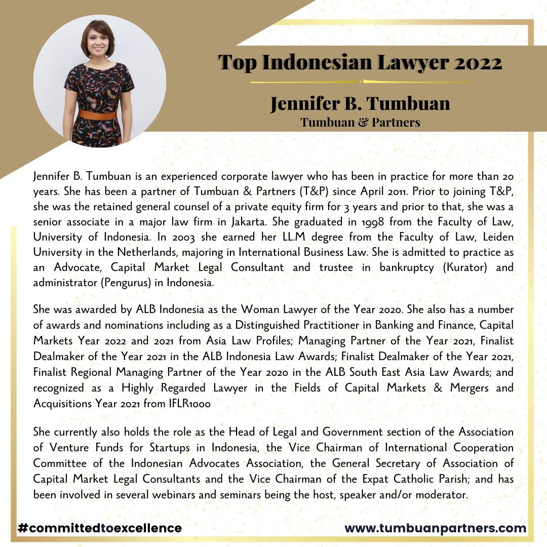 Read more about the article Top Indonesian Lawyer 2022